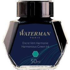 WATERMAN Tinte harmoniegrün Inhalt: 50 ml im Glas