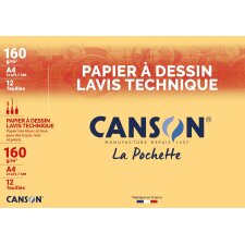 CANSON technisches Zeichenpapier DIN A4 160 g/qm...
