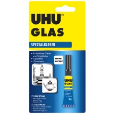 UHU Spezialkleber GLAS 3 g in der Tube glasglar