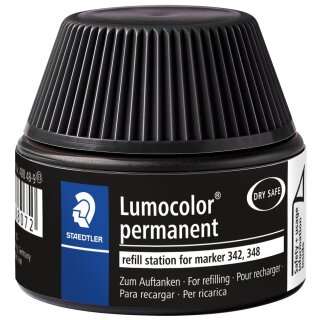 STAEDTLER Lumocolor Refill Station 488 48 schwarz 15 ml