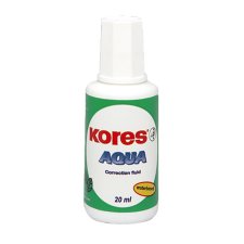 Kores Korrekturflüssigkeit AQUA 20 ml weiß