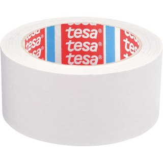 tesapack Verpackungsklebeband 4313 aus Papier 50 mm x 50 m weiß