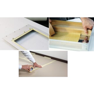 tesa Maler Krepp 4323 Basic Papierabdeckband 50 mm x 50 m (Preis pro Stück)
