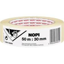 NOPI Maler Krepp Papierabdeckband 2er Aktions Turm beige...