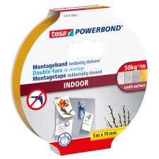 tesa Powerbond Montageband INDOOR 19 mm x 5,0 m