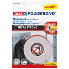 tesa Powerbond Montageband Ultra Strong 19 mm x 1,5 m