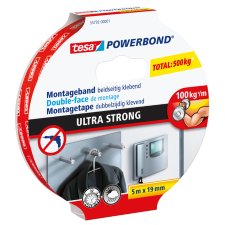 tesa Powerbond Montageband Ultra Strong 19 mm x 5,0 m
