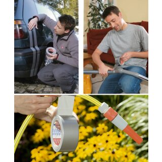 tesa Folienband extra Power Universal 50 mm x 25 m silber
