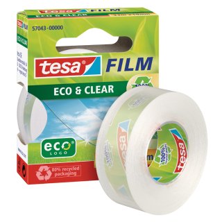 tesa Film Eco & Clear transparent 15 mm x 10 m