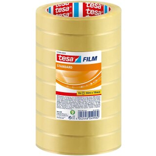 tesa Film standard transparent 19 mm x 66 m 8 Rollen