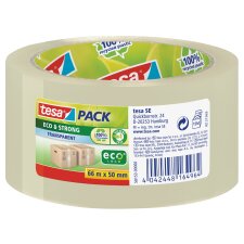 tesapack Verpackungsklebeband Eco & Strong 50 mm x 66 m