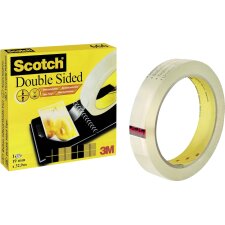 Scotch doppelseitiger Klebefilm 665 19 mm x 33,0 m