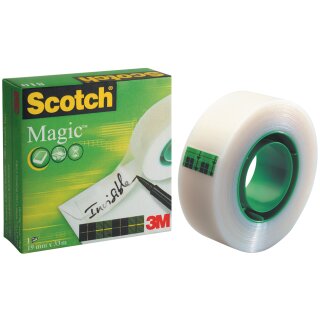 Scotch Klebefilm Magic 810 unsichtbar 19 mm x 10 m