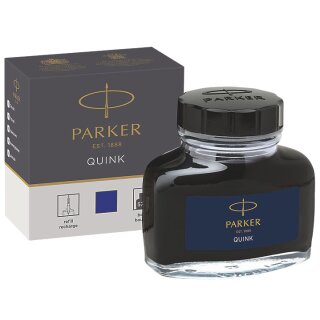 PARKER Tintenflacon QUINK Inhalt: 57 ml blau