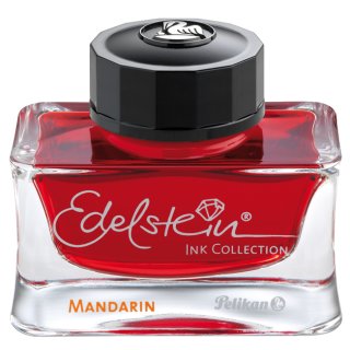 Pelikan Tinte "Edelstein Ink Mandarin" Inhalt: 50 ml im Glas