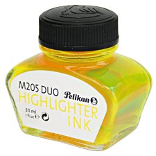 Pelikan Textmarker Tinte Inhalt 30 ml im Glas leuchtgelb