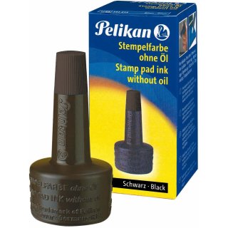Pelikan Stempelfarbe 4K schwarz Inhalt: 28 ml