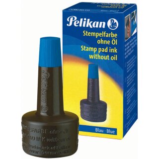 Pelikan Stempelfarbe 4K blau Inhalt: 28 ml