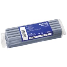 Pelikan Qualitäts Knetmasse Plastilin grau 1.000 g