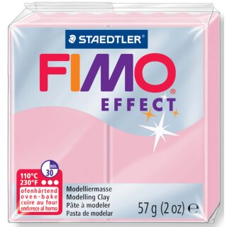 FIMO EFFECT Modelliermasse ofenhärtend pastell rosé 57 g