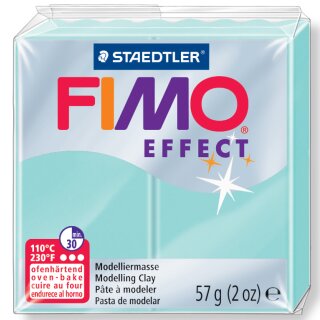 FIMO EFFECT Modelliermasse ofenhärtend pastell minze 57 g