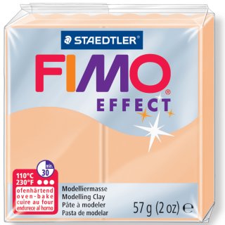 FIMO EFFECT Modelliermasse ofenhärtend pastell pfirsich 57 g