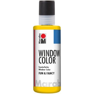 Marabu Window Color "fun & fancy" 80 ml gelb