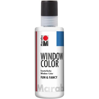 Marabu Window Color "fun & fancy" 80 ml weiß