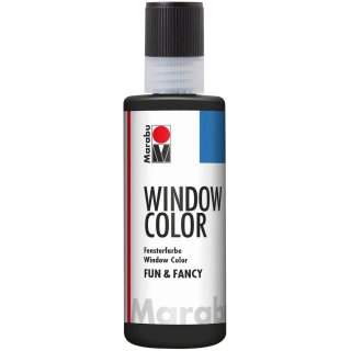 Marabu Window Color "fun & fancy" 80 ml Konturen schwarz