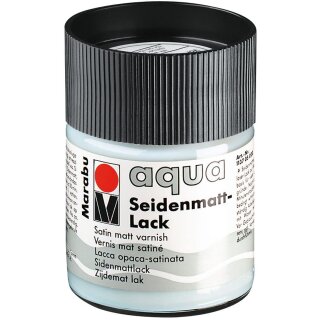 Marabu Seidenmattlack Aqua seidenmatt 50 ml im Glas