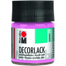 Marabu Acryllack "Decorlack" pink 50 ml im Glas