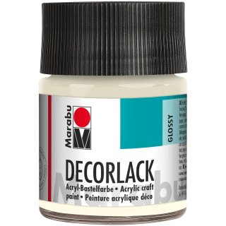 Marabu Acryllack "Decorlack" farblos 50 ml im Glas