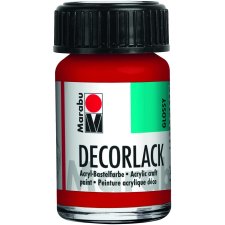 Marabu Acryllack "Decorlack" kirschrot 15 ml im...