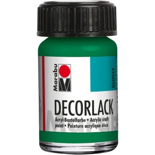 Marabu Acryllack "Decorlack" saftgrün 15 ml im Glas