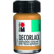 Marabu Acryllack "Decorlack" metallic gold 15...