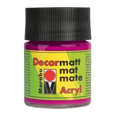 Marabu Acrylfarbe "Decormatt" magenta 50 ml im...