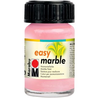 Marabu Marmorierfarbe "Easy Marble" rosa 15 ml im Glas