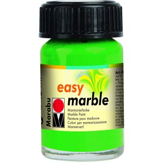 Marabu Marmorierfarbe "Easy Marble" hellgrün 15 ml Glas