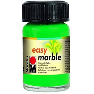 Marabu Marmorierfarbe "Easy Marble" saftgrün 15 ml Glas