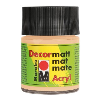 Marabu Acrylfarbe "Decormatt" hautfarbe 50 ml im Glas