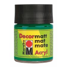 Marabu Acrylfarbe "Decormatt" saftgrün 50...