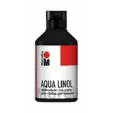 Marabu Aqua Linoldruckfarbe schwarz 250 ml
