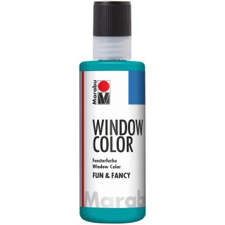 Marabu Window Color "fun & fancy" 80 ml türkisblau