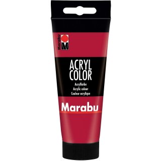 Marabu Acrylfarbe "AcrylColor" karminrot 100 ml