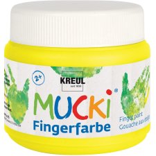 KREUL Fingerfarbe "MUCKI" gelb 150 ml