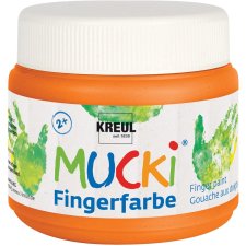 KREUL Fingerfarbe "MUCKI" orange 150 ml