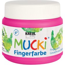 KREUL Fingerfarbe "MUCKI" pink 150 ml