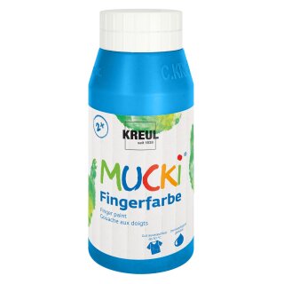 KREUL Fingerfarbe "MUCKI" blau 750 ml