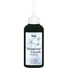KREUL Window Color Konturenfarbe schwarz 80 ml
