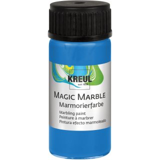 KREUL Marmorierfarbe "Magic Marble" blau 20 ml im Glas
